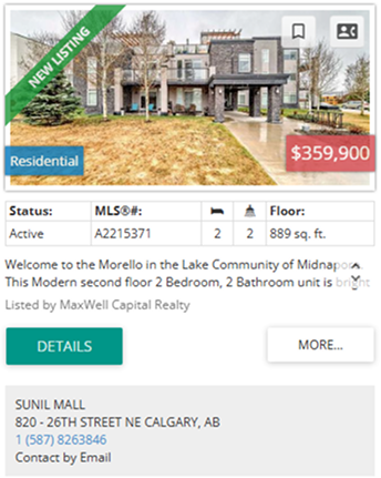 house listing